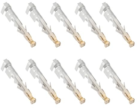 Create idea Terminale a crimpare femmina 46235-0001, 10 pezzi | Compatibile con connettori Molex Micro-Fit 3.0, serie 43025, connettori per alloggiamento serie 43645