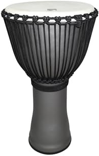 TOCA FREESTYLE ROPE TUNED DJEMBE MATTE GREY SKIES 14 SFDJ-14GS