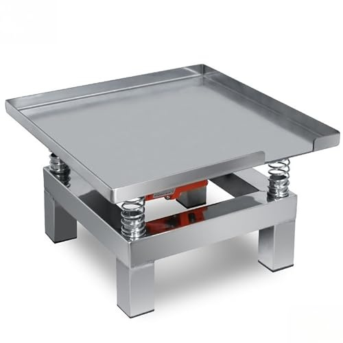 Mesa vibratoria de hormigón para compactación del suelo, 35 cm, capacidad de carga: 10 kg, frecuencia de vibración: 3000-3600 veces/min