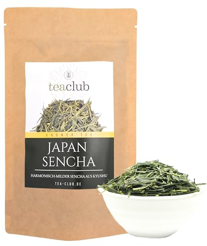 Japan Sencha grönt te löst 100 g, japanskt grönt te från Kyushu, sorten Oku Midori, TeaClub Grönt te