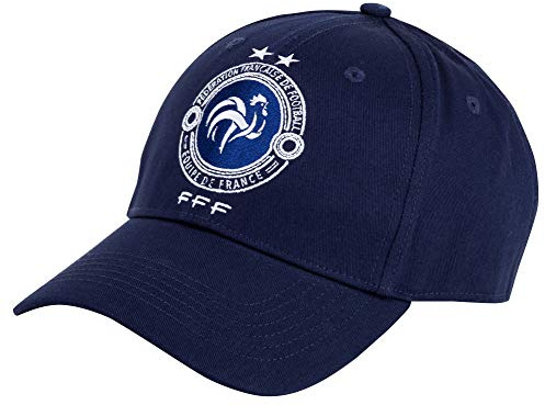 Equipe de France de Football Casquette FFF - Champion du Monde 2018 - Collection Officielle Taille réglable