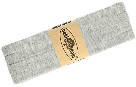 Schrägband Jersey 3m Breite 20mm Oaki Doki Tricot de Luxe Einfassband elastisch über 80 Farben