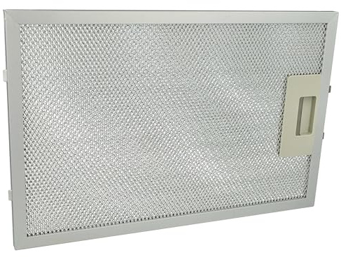 vhbw filtro Anti-Grasso Permanente sostituisce Teka DM70 per cappa da cucina, alluminio