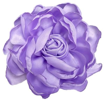 100mm Grande Broche En Tissu Avec Fleur De Broches Délicates Faites à La Main Classique Pour Fête Mariage Danse Banquet Pour Femmes Accessoires De Vêtements Cadeaux De Saint-Valentin