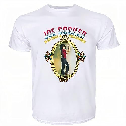 Joe Cocker Mad Dogs and Englishmen Album Unisex Usa Size T Shirt En1 Fashion Tee Shirt Men Summer t-Shirt