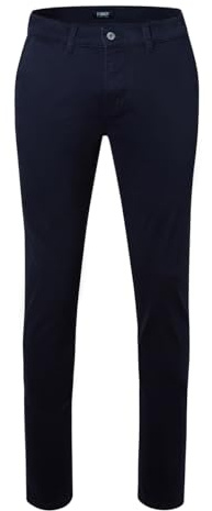 PIONEER AUTHENTIC JEANS Herr Chino Enrico | Herrbyxor | Regular, Natthimmel 5206 6300, 40W / 32L