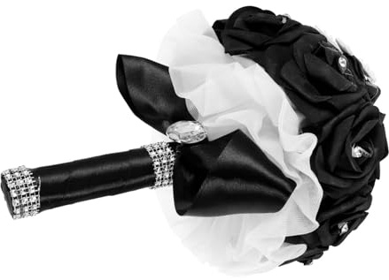Luxshiny Bouquet Sposa Fiori Artificiali per Matrimonio Festival e Speciali Decorazione Chic per Nozze e Feste con Design Raffinato e Colori Vivaci