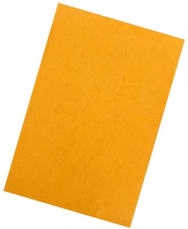 KAILIKETIY Yellow Camouflage Spray Paint Masking Paper for Model Tanks and Vehicles 1:35 Scale, Reusable Paper Camo Pattern Stencils for Miniature Model Painting Projects