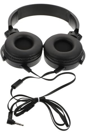 VERDANVERSE Headset Microphone for Phone Calls Stereo Sound Wired over Ear Headphones for Gaming Noise Cancelling for Creative Use