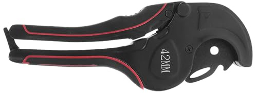 DIKACA Forbici Tagliatubi Professionali per Tubo PVC PP PE 0-42Mm Utensile per Taglio Idraulico senza Sforzo Attrezzatura per Uso Domestico e Giardino Taglio Pulito e Duraturo