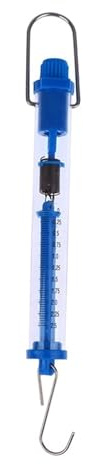 Dinamometro Newton Gram Bilancia a molla 1N/2,5N/5N/10N/20N/25N/30N(2.5N)