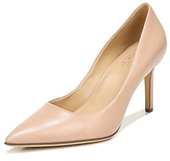 Naturalizer Women's Anna Pump Creme Brulee Beige Leather 8.5 M