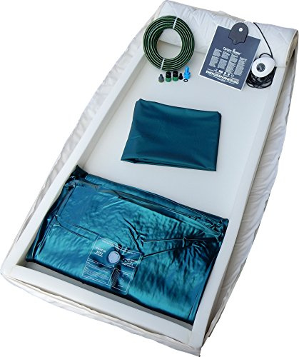 my-waterbed Leichtwasserbett Wassermatratze - Komplettset f. Lattenrost Leichtwassermatratze (100 x 200 cm, 100% Beruhigung = ca.0-1 Sek. Bewegung)