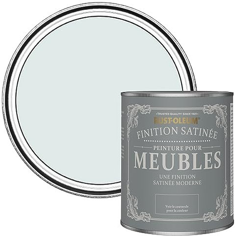 Rust-Oleum weiß Möbel- und Sockelleistenfarbe in seidenglänzendem Finish - Marcella 750ml