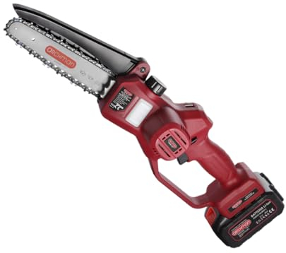 Archman PE01 Mini Motosega per potatura taglio 160 mm Sega a catena Cordless con 2 batterie 21 v/4Ah Litio Batteria per Taglio legno