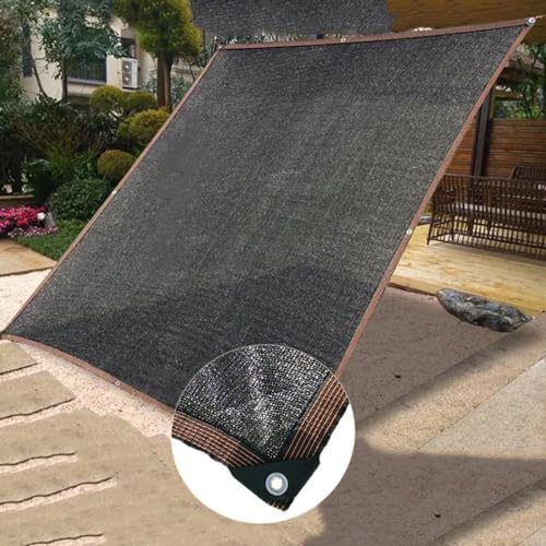 Atmungsaktives Schattentuch mit Ösen,65-70% Gewächshaus Schattierungsnetz 2x6M 1x3M 4x8M 5x6M Markise für Garten,Pergola,Zwinger,Hühnerstall,Outdoor,10x15m(33 * 49.2ft)