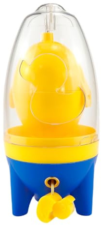 FERCAISH Eigelbmischer, Tragbarer Golden Egg Maker, Ei-Mixer für kleine und große, Egg Scrambler Shaker, Eiweiß und Eigelb-Mixer mit Zugseil für Hartgekochte Eier