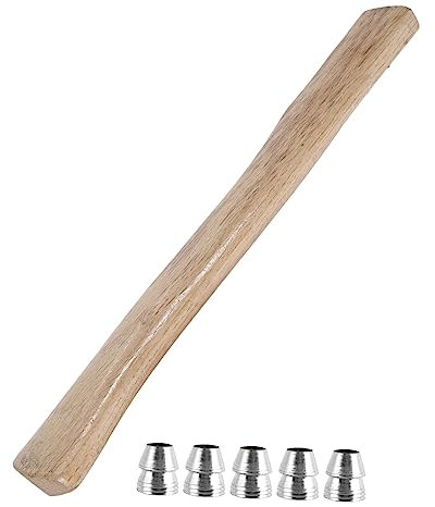 Yardwe Handle Wooden Handle Replacement Wedge Installation Supplies for Woodworking Use in Outdoor Camping