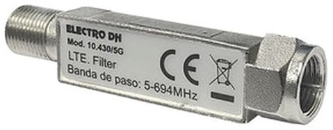 Filtre LTE pour antennes, F Femelle à F mâle, améliore Le Signal, réduit Les interférences, idéal pour Les systèmes de Communication et de radiofréquence.