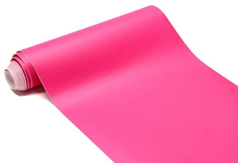 RECAMBO Viperstreifen Oracal Folie Pink matt 200mm x 4000mm zuschneidbar für Karosserie außen - witterungs- und UV-beständig - formbar mit Heißluft - saubere Kanten - Tuning Dekor