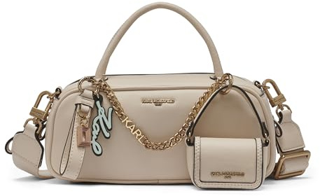KARL LAGERFELD Paris Women's Zaylia Crossbody Bag, Brie, One Size