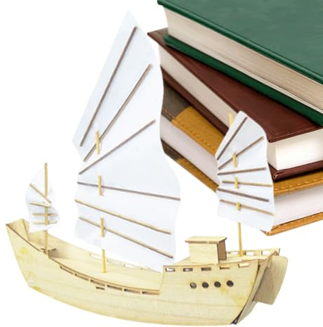 Gioco di blocchi di costruzione | Giocattolo educativo prescolare interattivo genitore-figlio,Kit di modellini per barche in legno | per scuola, compleanno, Natale, Capodanno, ragazzi, ragazze