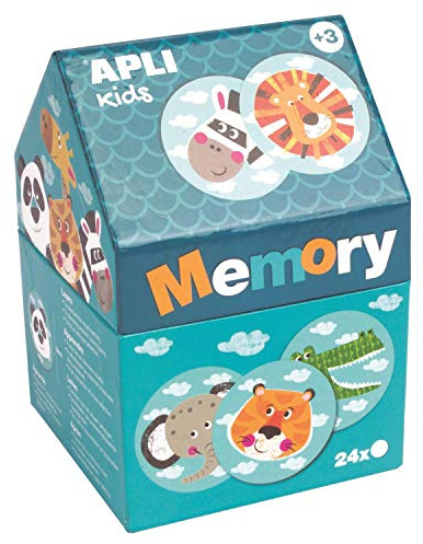 APLI Kids Memory casita Safari (16820), Recomendado a Partir de 36 Meses