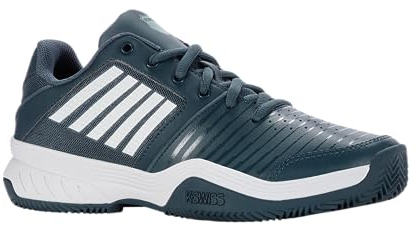 K-Swiss Performance Herren Court Express HB Tennis Shoe, Indian Teal/White/Aqua Splash, 43 EU