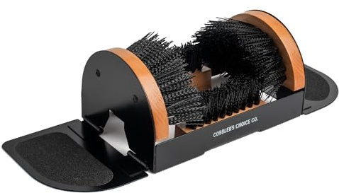 Cobbler's Choice Boot Scraper - Outdoor Shoe Scrubber Cleaner Brush - Weather Industrial - Heavy Duty