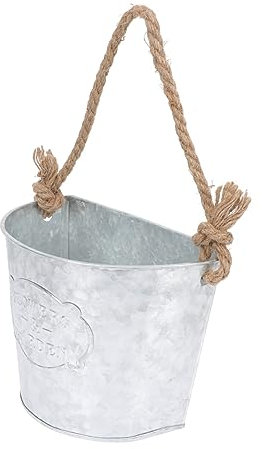 BESPORTBLE Hängender Blumentopf Aus Eisen Retro Wandblumentopf Für Innenräume Dekorativer Pflanztopf Für Blumen Und Sukkulenten Platzsparend Für Wohnkultur Und Balkon