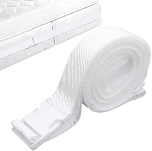 TULEBOLIAN Liebesbrücke,Matratzenhalter,Gegen Verrutschen Matratzenverbinder,variabel einstellbar,Matratzen-Stopp,liebesbrücke,für Matratzenkeil Matratzen Bettverbinder,5 * 1000cm