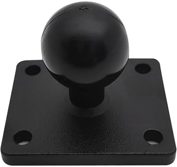 Quadrata Base di Montaggio a Sfera, 1 Pollice, Universale in Alluminio per Supporto da Moto e Bici, Compatibile con Garmin Zumo e TomTom Rider, Robusta e Multifunzionale, Accessori per Veicoli Outdoor