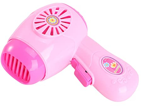 SOIMISS Mini SèChe-Cheveux Jouet Enfant ModèLe ÉLectrique Simulation Appareil MéNager pour Jeu De RôLe Maison 12X9X5.5Cm Couleur Aléatoire