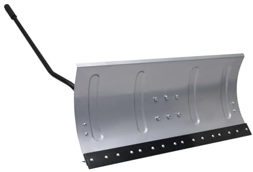 Schneeschild für Rasentraktor 100 cm Effizientes Schneeräumen 100 cm Breite für Gehwege und Einfahrten