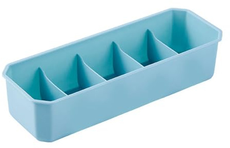 Scatola di immagazzinaggio del calzino, plastica per uso domestico impilabile multi-compartimento Biancheria intima Organizzatore di smistamento per armadio Cassetto