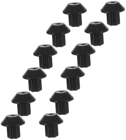 SMASOLO 48PCS Rubber Range Burner Grate Feet Replacement Compatible with Wbk Gas Stove Burner Parts Cooktop Grate Rubber Pads for Stable Cooking and Even Heat Distribution