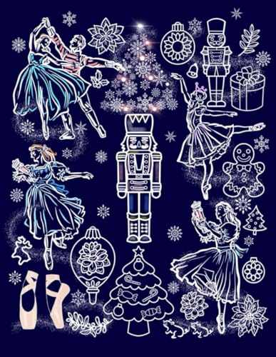 The Nutcracker Ballet Composition Notebook for Ballerinas: College Ruled 110 pages (8.5 x 11 inches)