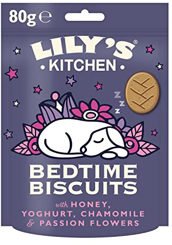 Lily's Kitchen Made with Natural Ingredients Bedtime Biscuits Dog Treats 8 x 80g