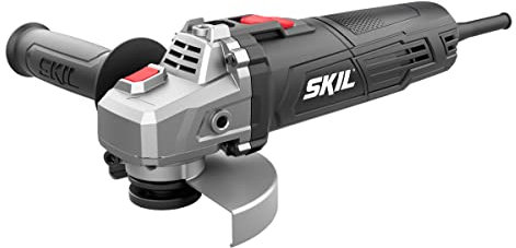 Skil Amoladora Angular, 600 W, con Mango Lateral