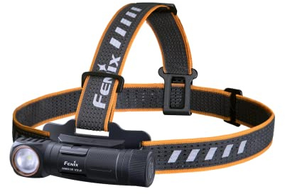 Fenix HM61R V2.0 LED Outdoor Stirnlampe, 1600 Lumen, 162m Reichweite, Jogging, Aufladbare Multifunktions, Rotes und weißes Licht Dual Lichtquelle