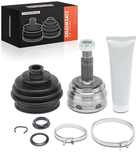 Frankberg Antriebswelle Gelenksatz Vorderachse beidseitig Replace# VKJA3004 | Kompatibel mit Golf III 1H1 1H5 1E7 1.4L-1.9L 1993-2002 Polo 6KV5 6V5 6KV2 6V2 1.4L-1.9L 1995-2002