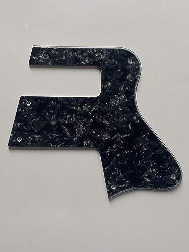 For Les Paul Special Double Cut Style Guitar Pickguard (4-lagig Black Pearl)