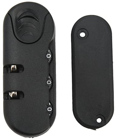 Cerradura de equipaje sin llave, Cerradura Maleta Itaca de aleación de zinc Cerradura de contraseña Cerradura de equipaje de 3 dígitos o casillero de gimnasio escolar, Cerraduras