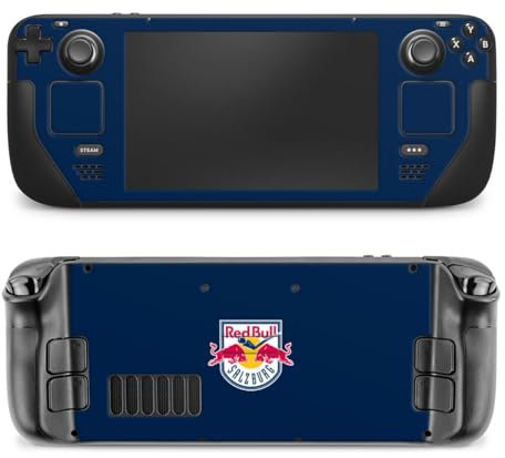 DeinDesign Skin kompatibel mit Valve Steam Deck Folie Sticker EC Red Bull Salzburg Offizielles Lizenzprodukt Eishockey