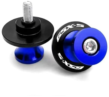 Montageständer Schwingen Für SU&ZU&KI GSX-S750 GSX-S1000 GSX-S950 GSXS 750 1000 GSX-S1000GT 2011-2024 Motorrad M8 Swington Spulen Slider-Ständerschrauben(Blue)