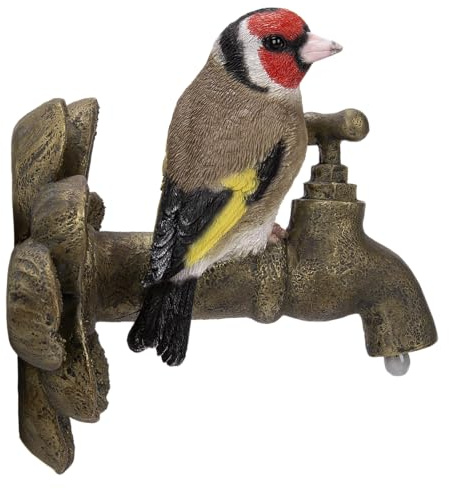 Vivid Arts - Wandbehang Stieglitz am Gartenhahn - WH-GF03-F