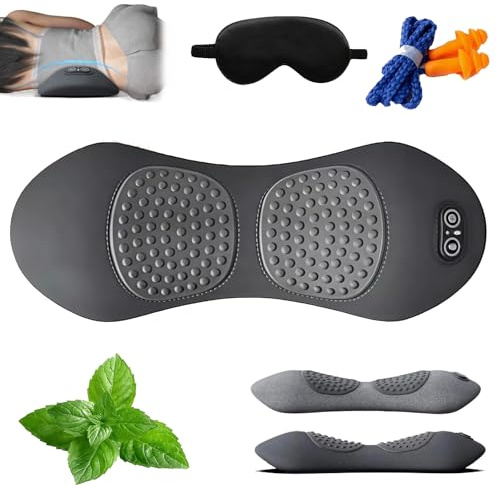 3 In 1 Rückenmassagegerät - Rücken Massage Gerät, Rückenmassagegerät Mit Traktion Und Wärme Für Unteren, Nacken, Elektrisches Heben, Menschenähnliche Massage (A)