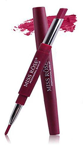 GoBeLi Lipliner 2in1 Lipstick (Plum Lush 05) Lippenstift - Lippenkonturliner
