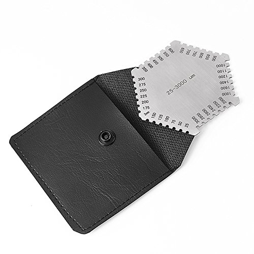 Duokon 25-3000um Wet Film Thickness Gauge Hexagon High Precision Stainless Steel Wet Film Paint Coating Measuring Tools