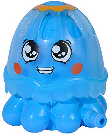 Simba 107796029 Jellyfisch Arroseur Pieuvre avec Embout Rotatif avec raccord de Tuyau d'arrosage